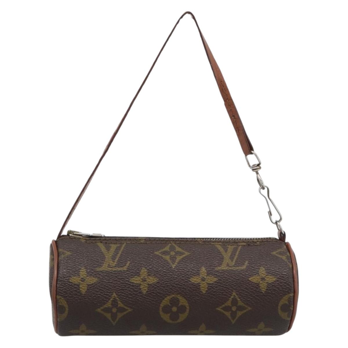 LOUIS VUITTON Monogram Papillon Pouch LV Auth bs36578