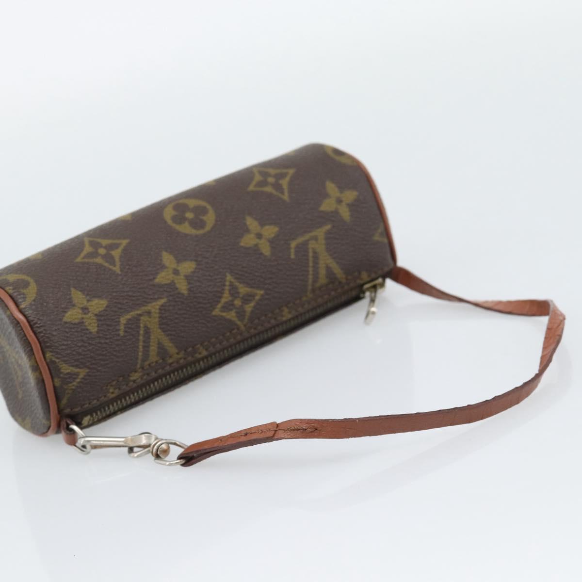 LOUIS VUITTON Monogram Papillon Pouch LV Auth bs36578