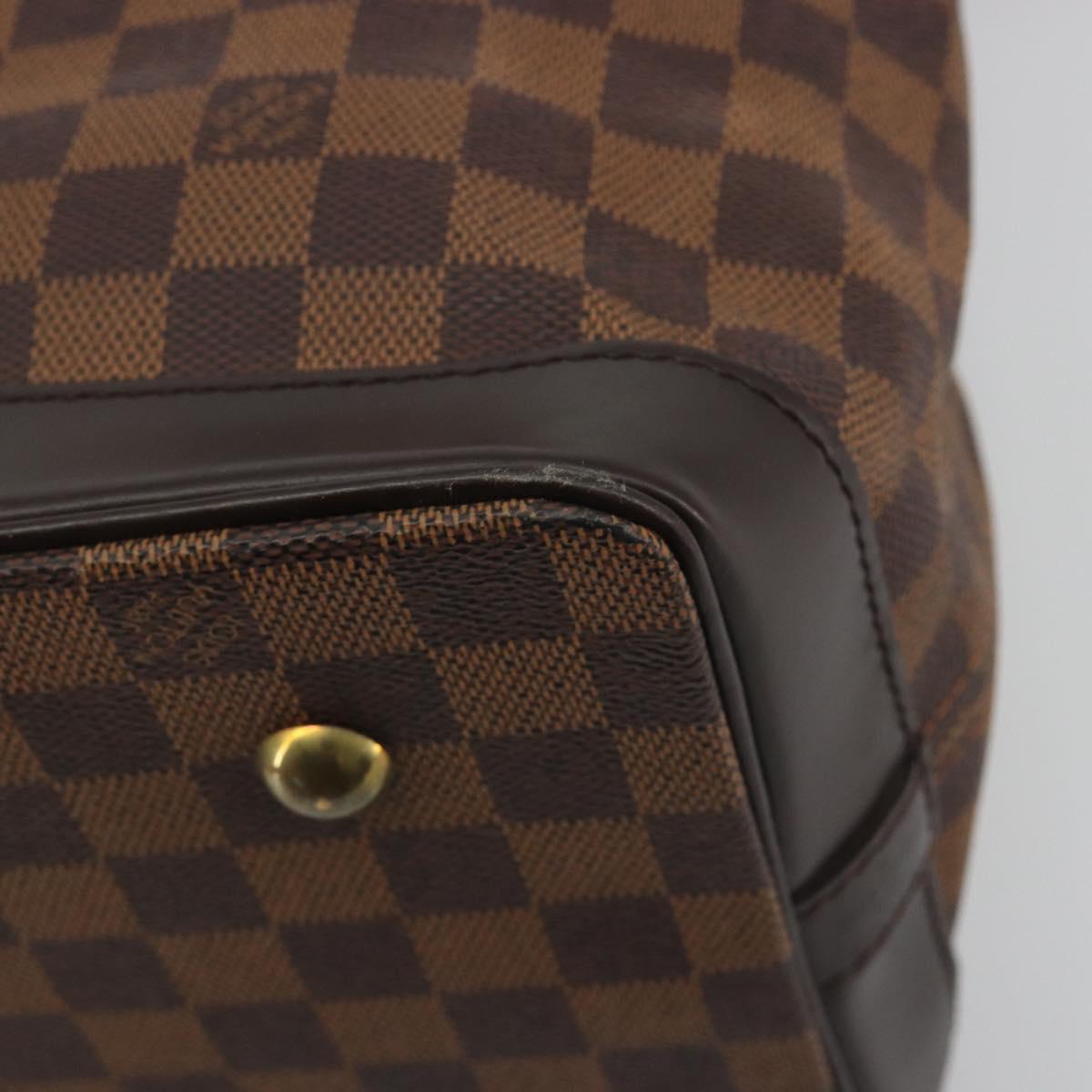 LOUIS VUITTON Damier Ebene West End PM Boston Bag 2way N41130 LV Auth bs36579A