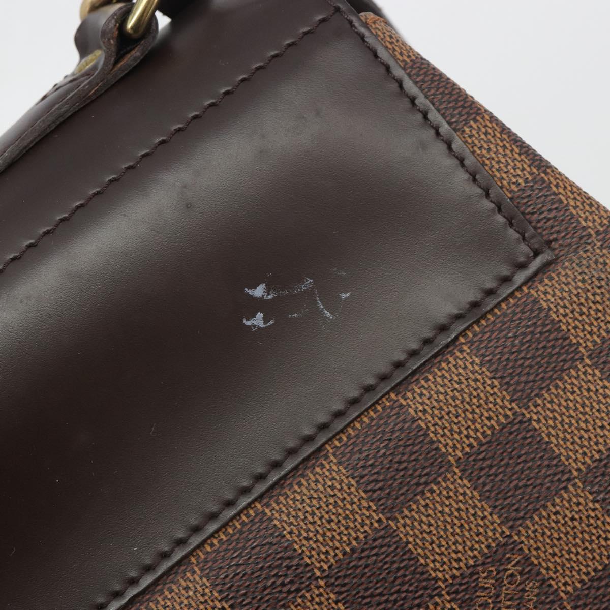 LOUIS VUITTON Damier Ebene West End PM Boston Bag 2way N41130 LV Auth bs36579A