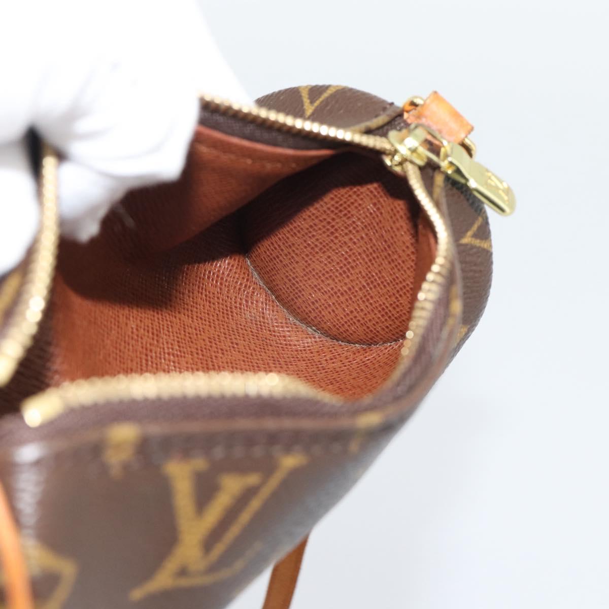 LOUIS VUITTON Monogram Papillon Pouch LV Auth bs36582
