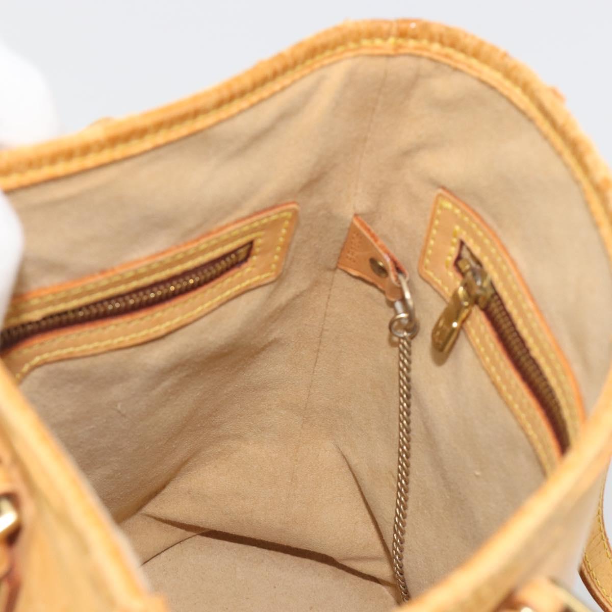 LOUIS VUITTON Nomad Male Ventiem Bag 20th anniversary Beige M99070 Auth bs36586