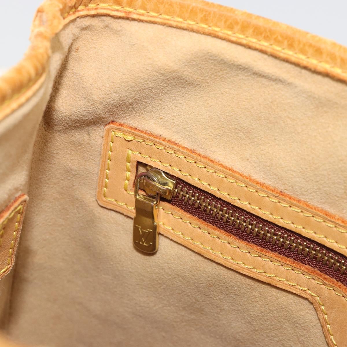 LOUIS VUITTON Nomad Male Ventiem Bag 20th anniversary Beige M99070 Auth bs36586