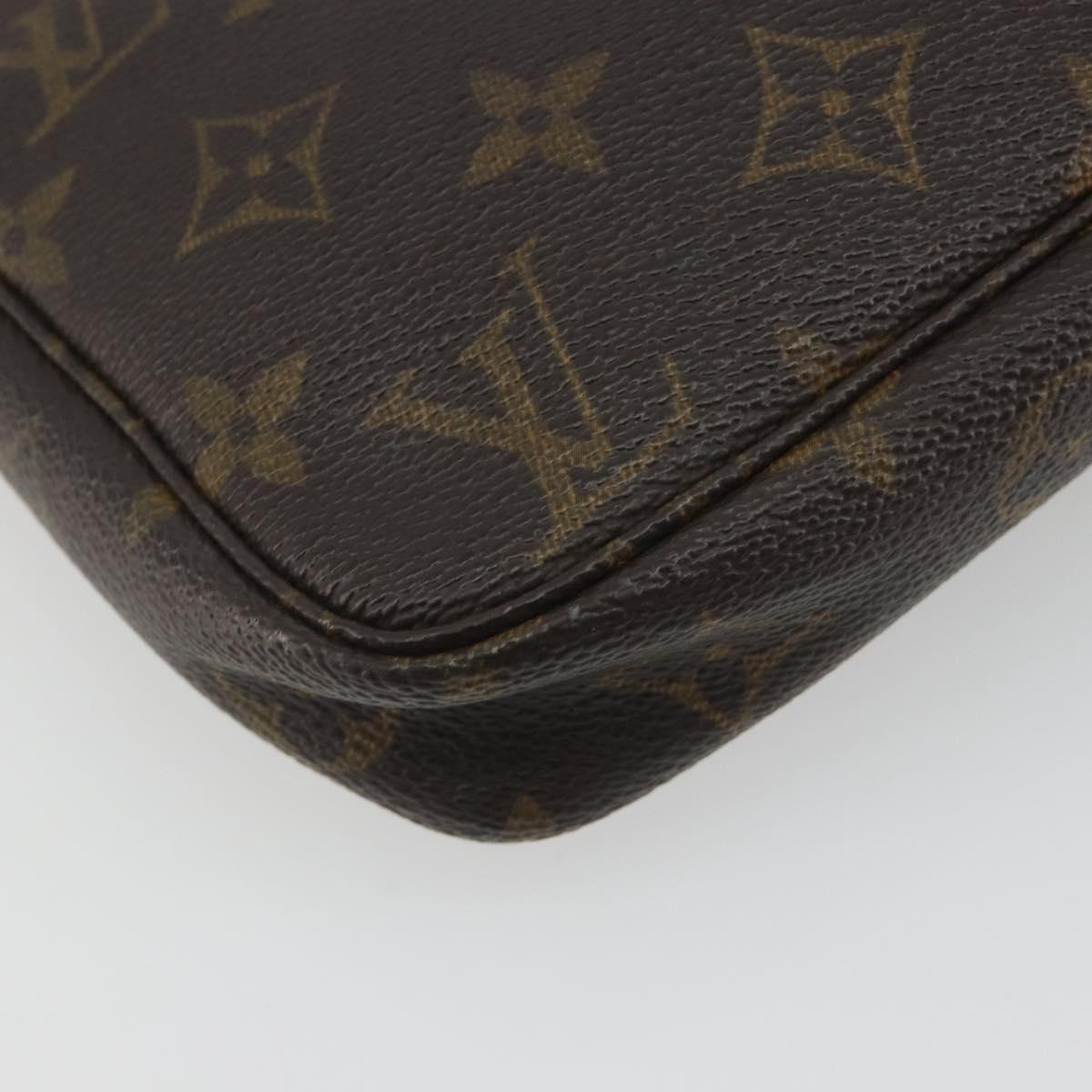 LOUIS VUITTON Monogram Pochette Accessoires Pouch M51980 LV Auth bs36587