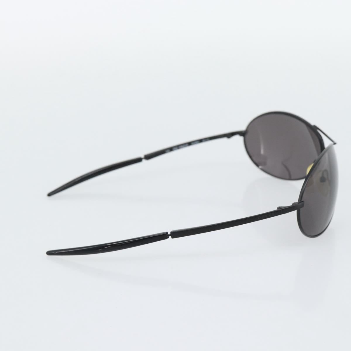 GUCCI Sunglasses Plastic Black Auth bs36623