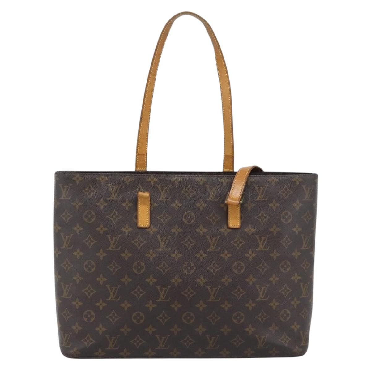 LOUIS VUITTON Monogram Luco Tote Bag M51155 LV Auth bs36626
