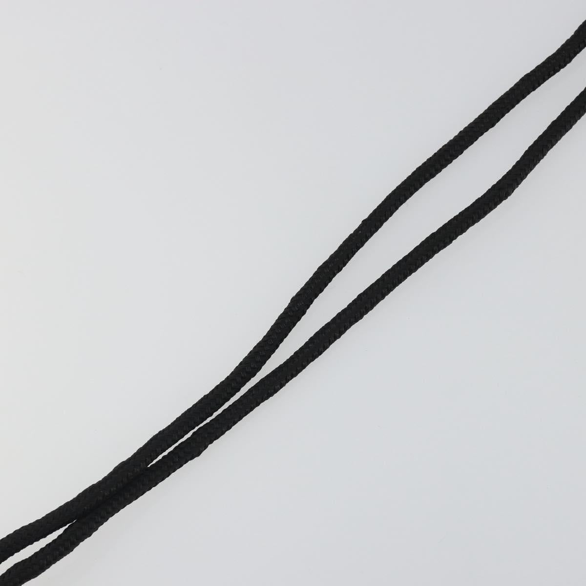 GUCCI G Logo Necklace metal Silver Auth bs36627V