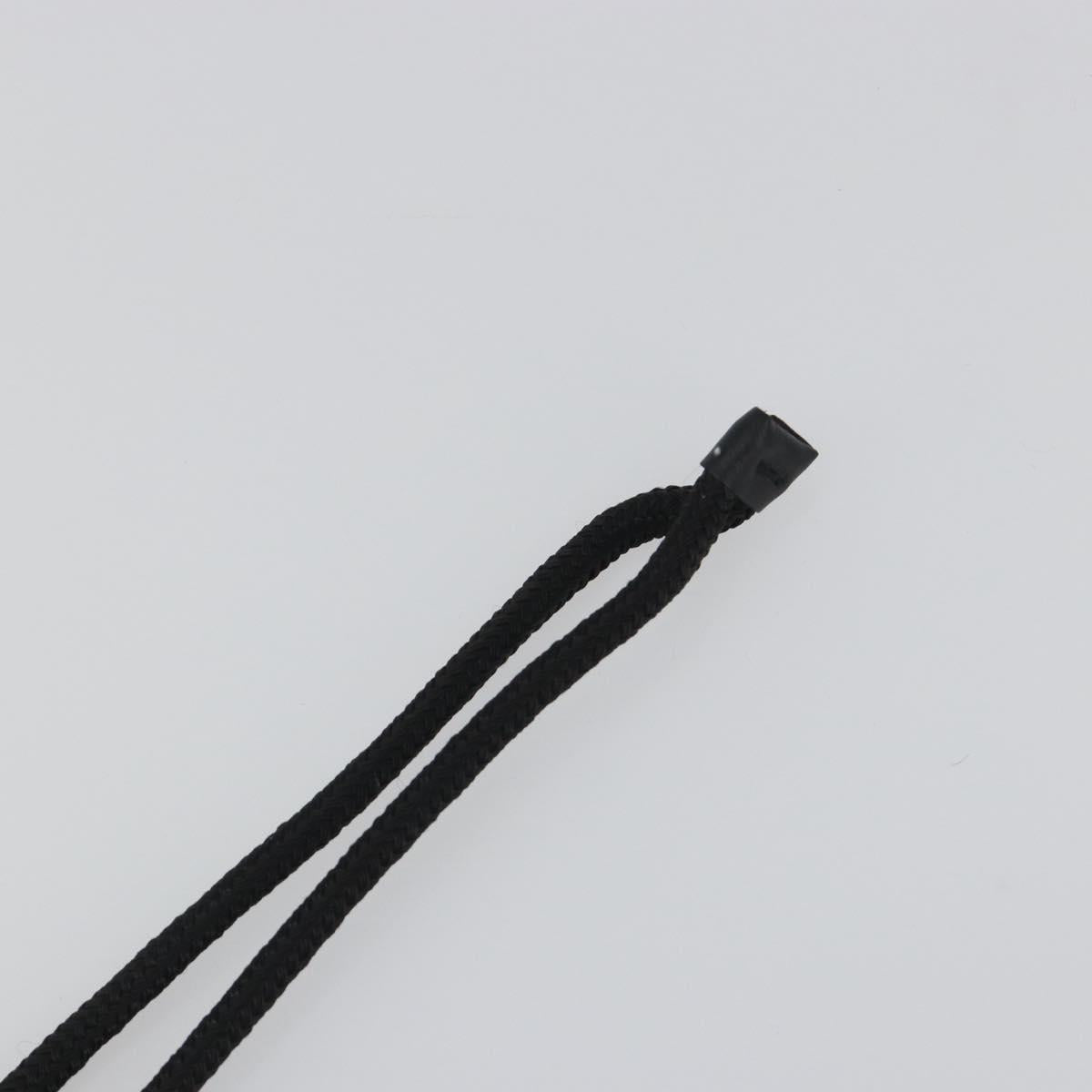 GUCCI G Logo Necklace metal Silver Auth bs36627V