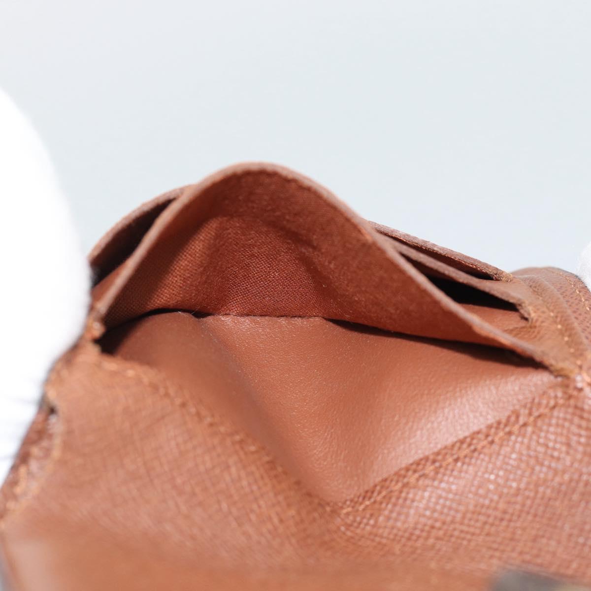 LOUIS VUITTON Monogram Compact Zip Wallet M61667 LV Auth bs36635
