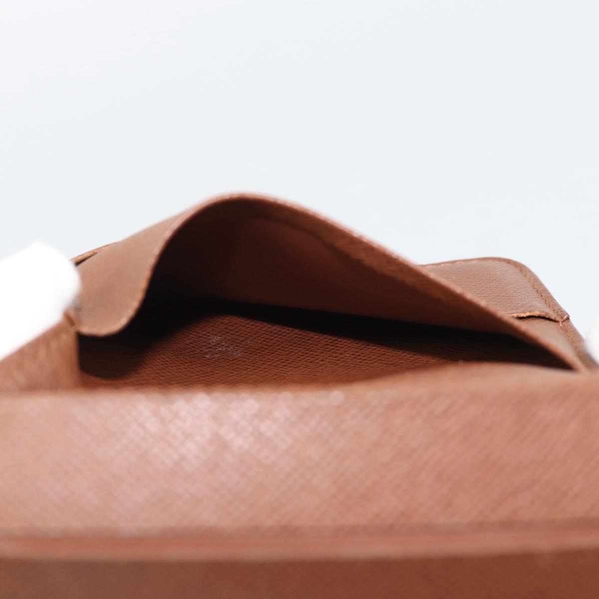 LOUIS VUITTON Monogram Compact Zip Wallet M61667 LV Auth bs36635