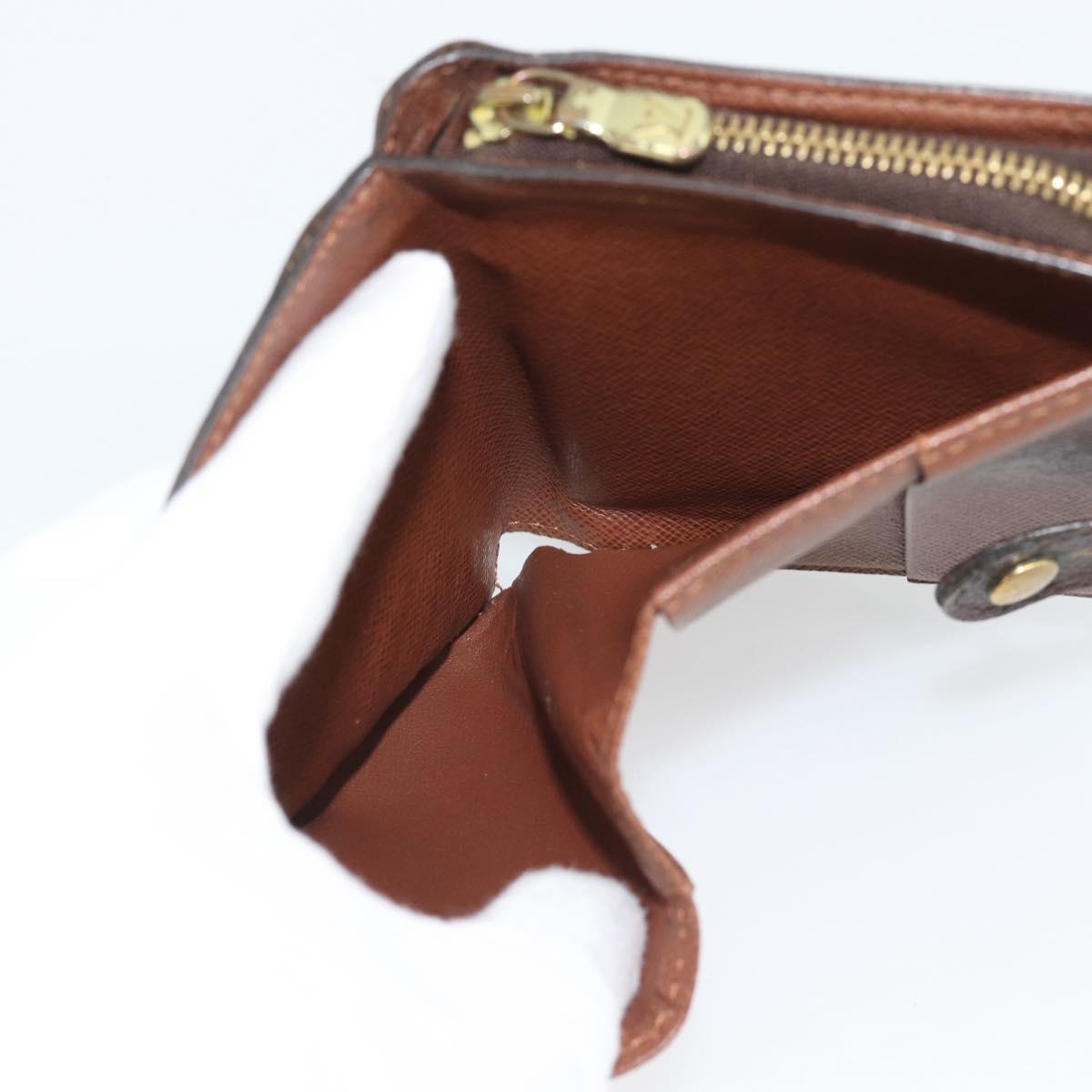 LOUIS VUITTON Monogram Compact Zip Wallet M61667 LV Auth bs36635