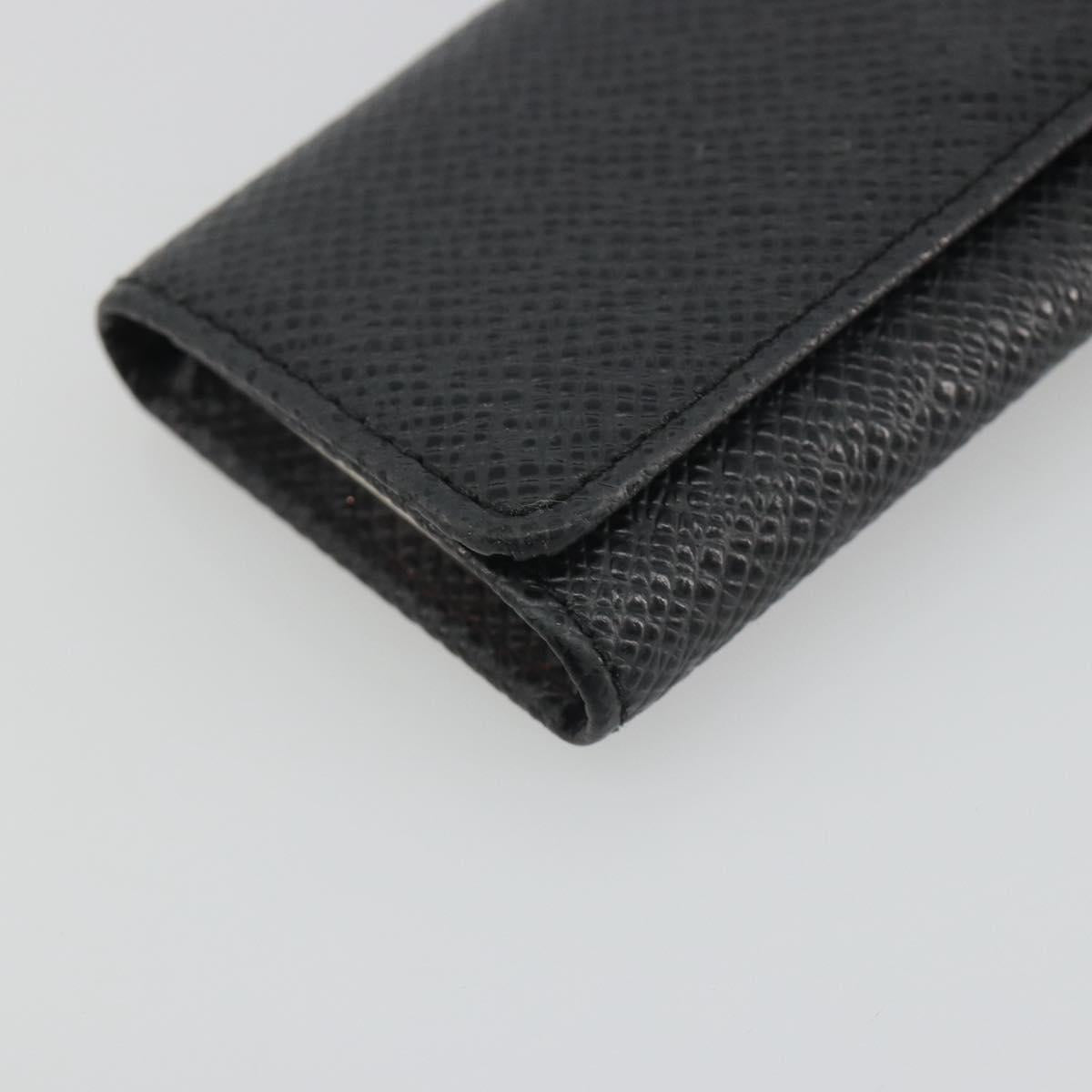 LOUIS VUITTON Taiga Multicles 4 Key Case Ardoise M30522 LV Auth bs36642