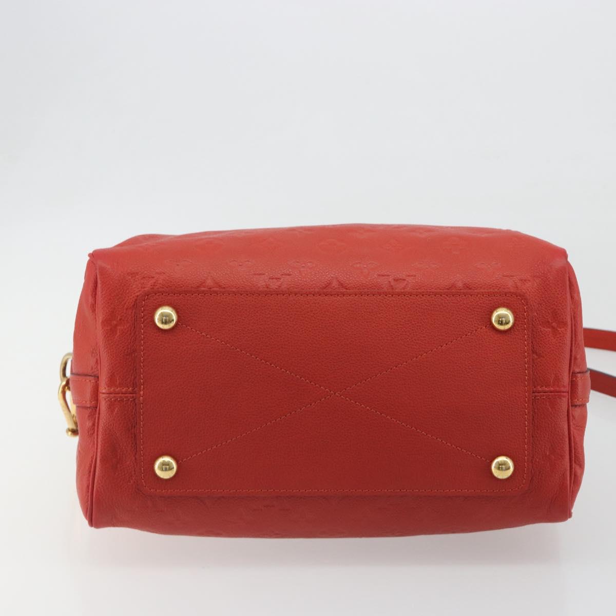 LOUIS VUITTON Empreinte Speedy Bandouliere 30 Orange Orian M40756 Auth bs36663V