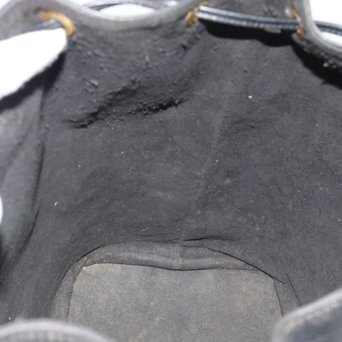 LOUIS VUITTON Epi Noe Shoulder Bag Black M44002 LV Auth bs36664