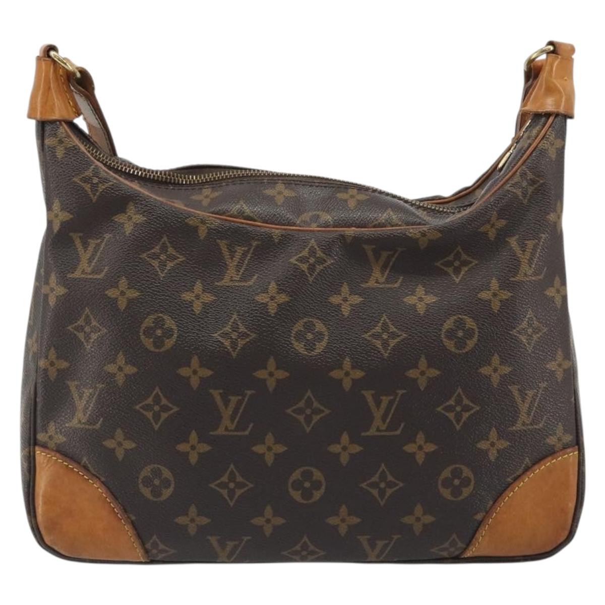 LOUIS VUITTON Monogram Boulogne 30 Shoulder Bag M51265 LV Auth bs36666