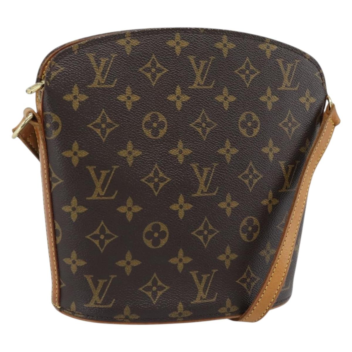 LOUIS VUITTON Monogram Drouot Shoulder Shoulder Bag M51290 LV Auth bs36667