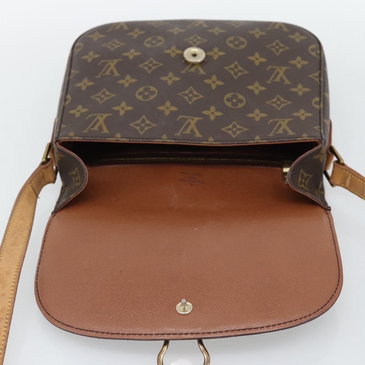 LOUIS VUITTON Monogram Saint Cloud GM Shoulder Bag M51242 LV Auth bs36668