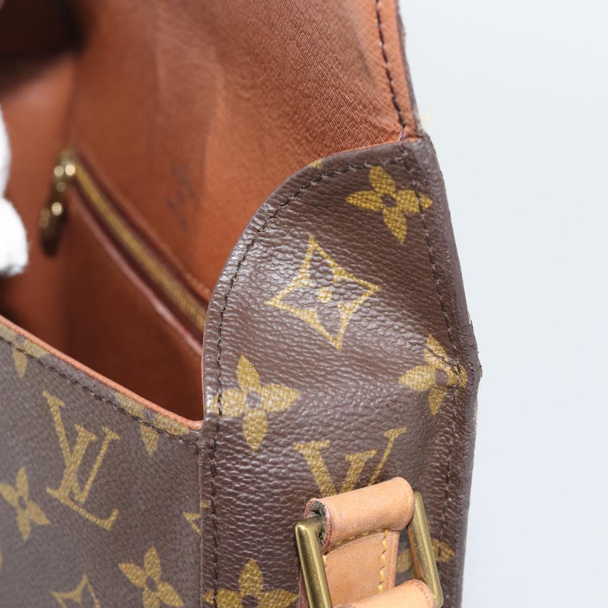 LOUIS VUITTON Monogram Saint Cloud GM Shoulder Bag M51242 LV Auth bs36668