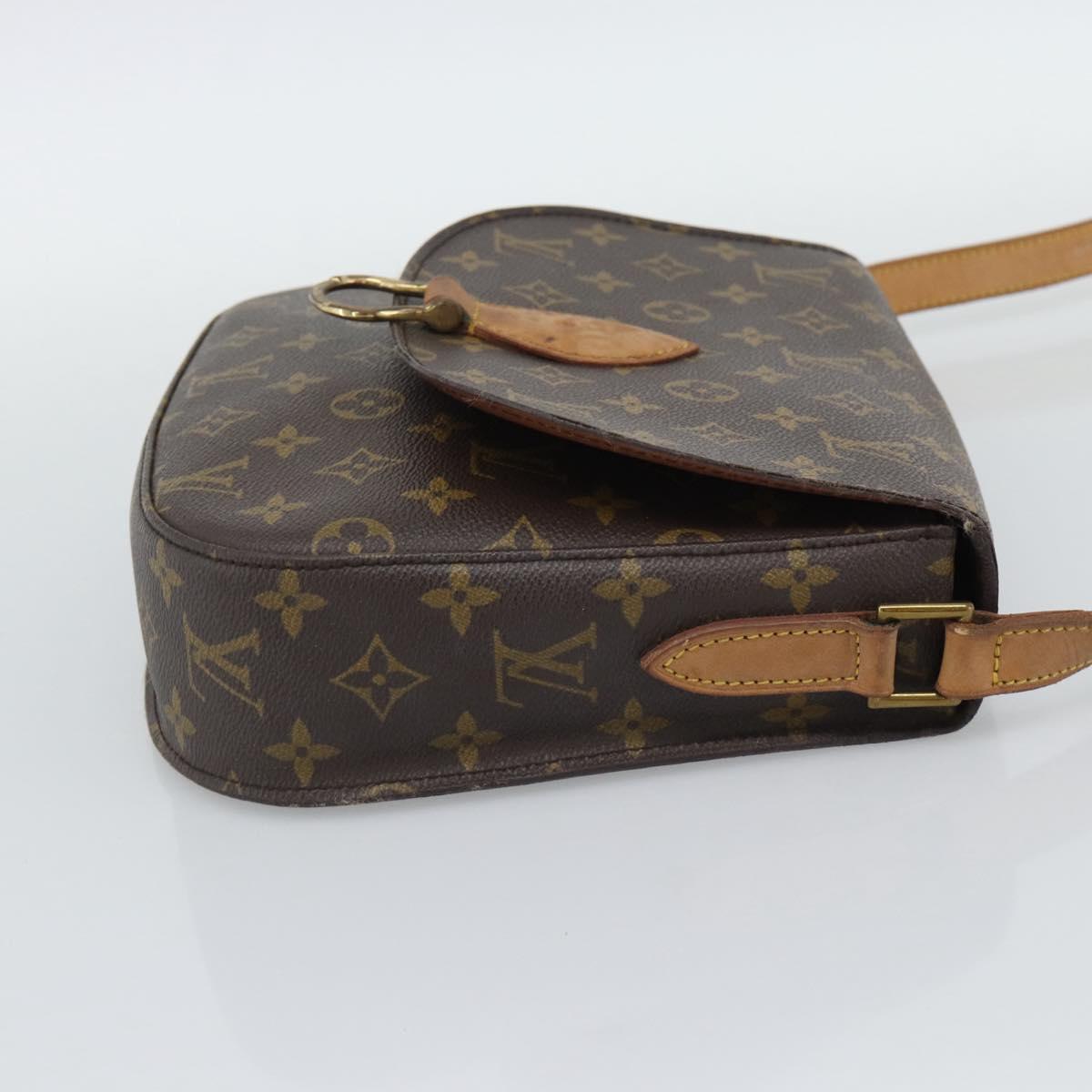 LOUIS VUITTON Monogram Saint Cloud GM Shoulder Bag M51242 LV Auth bs36668