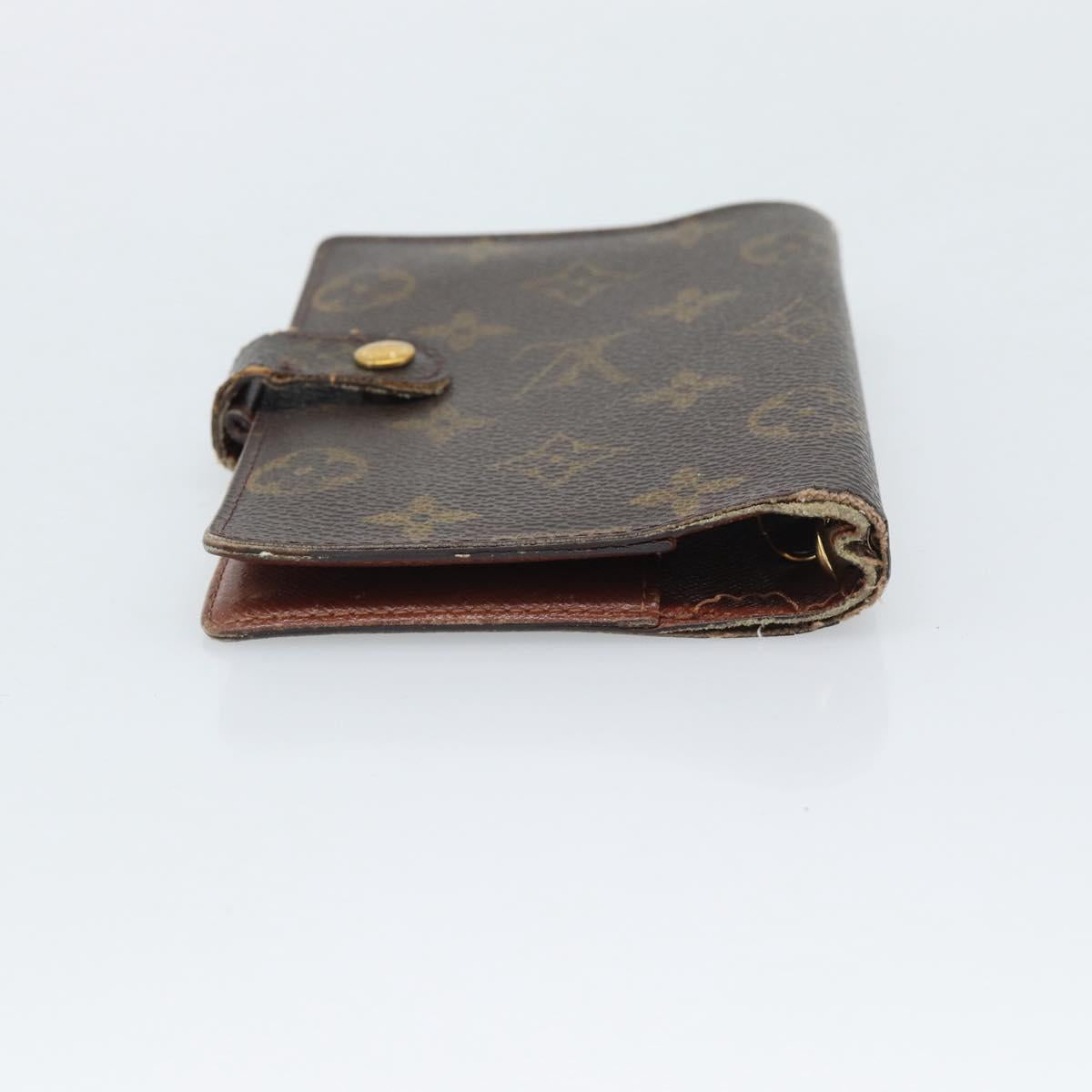 LOUIS VUITTON Epi Monogram Day Planner Cover 2 Set Black LV Auth bs36693