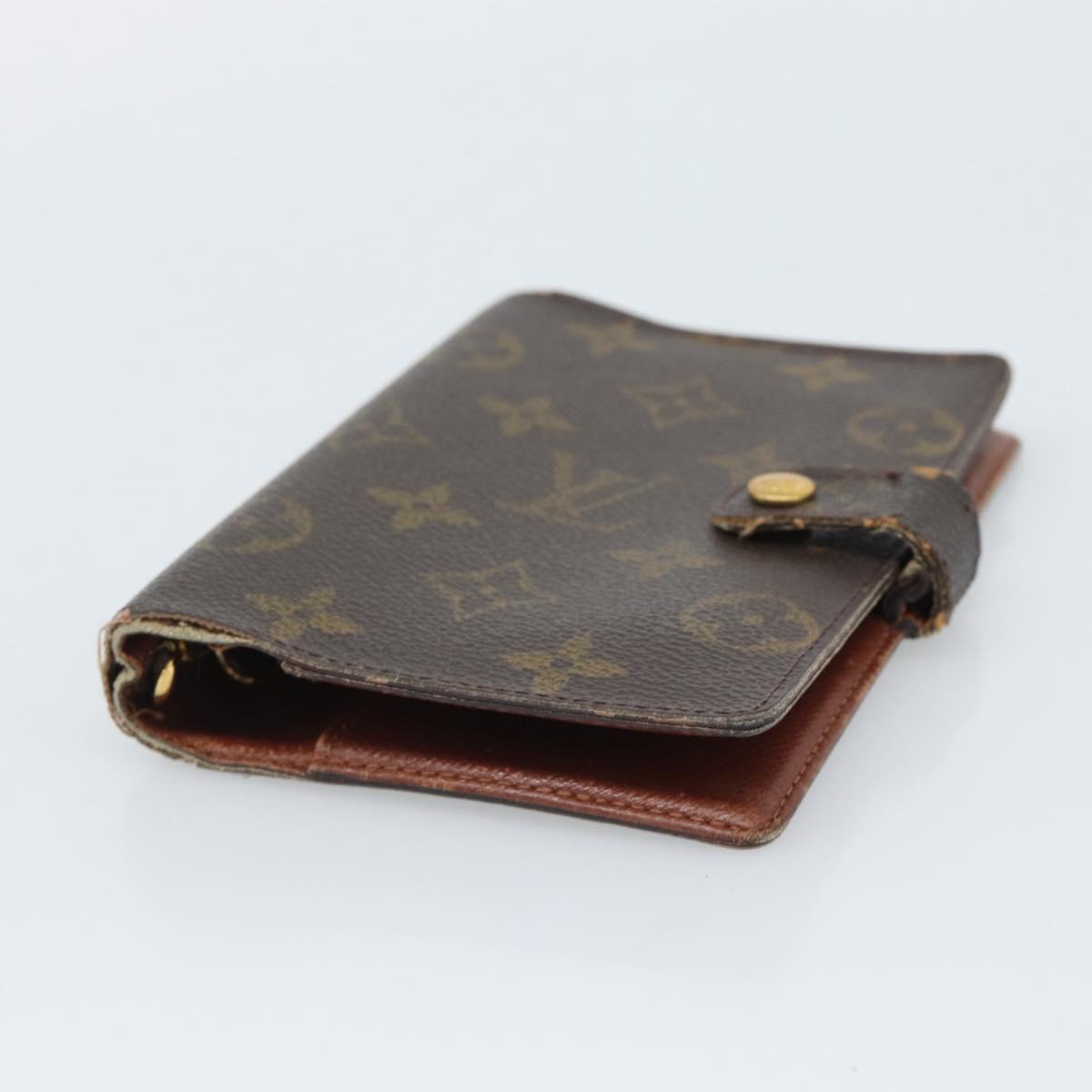 LOUIS VUITTON Epi Monogram Day Planner Cover 2 Set Black LV Auth bs36693