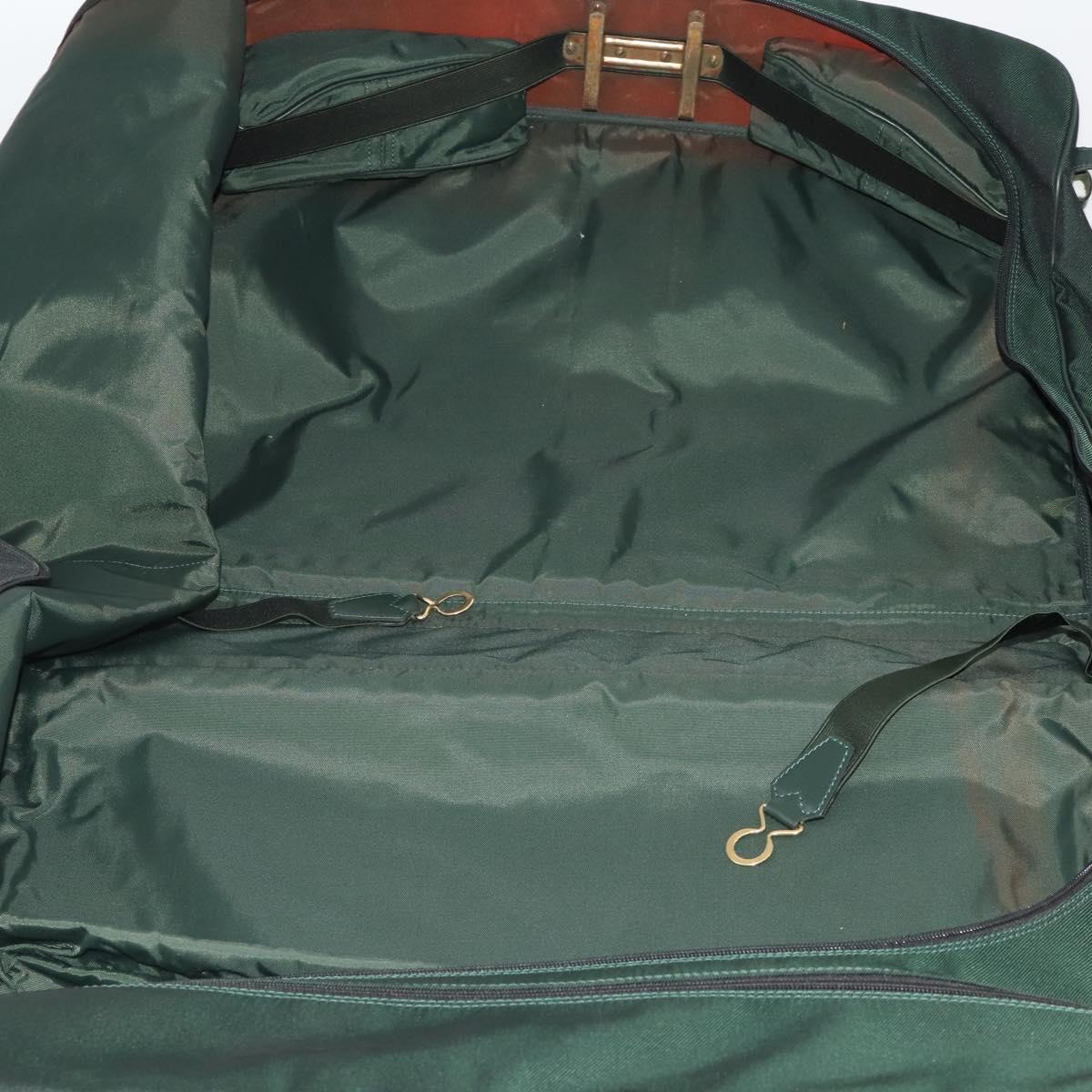 LOUIS VUITTON Taiga Portable Cinque Cintre Garment Cover Epicea LV Auth bs36698