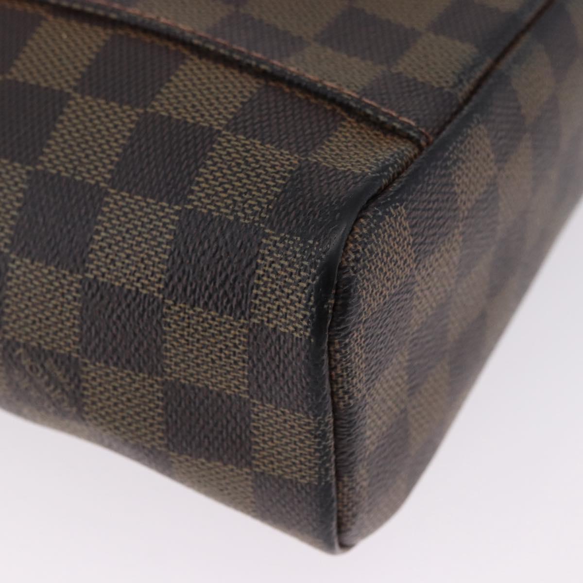 LOUIS VUITTON Damier Ebene Olaf PM Shoulder Bag N41442 LV Auth bs36700
