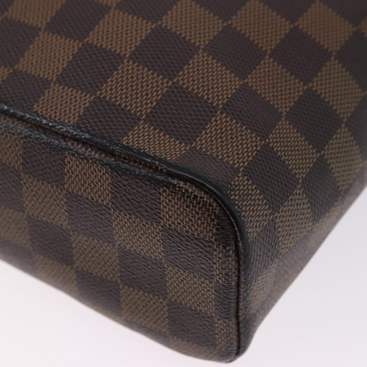 LOUIS VUITTON Damier Ebene Olaf PM Shoulder Bag N41442 LV Auth bs36700
