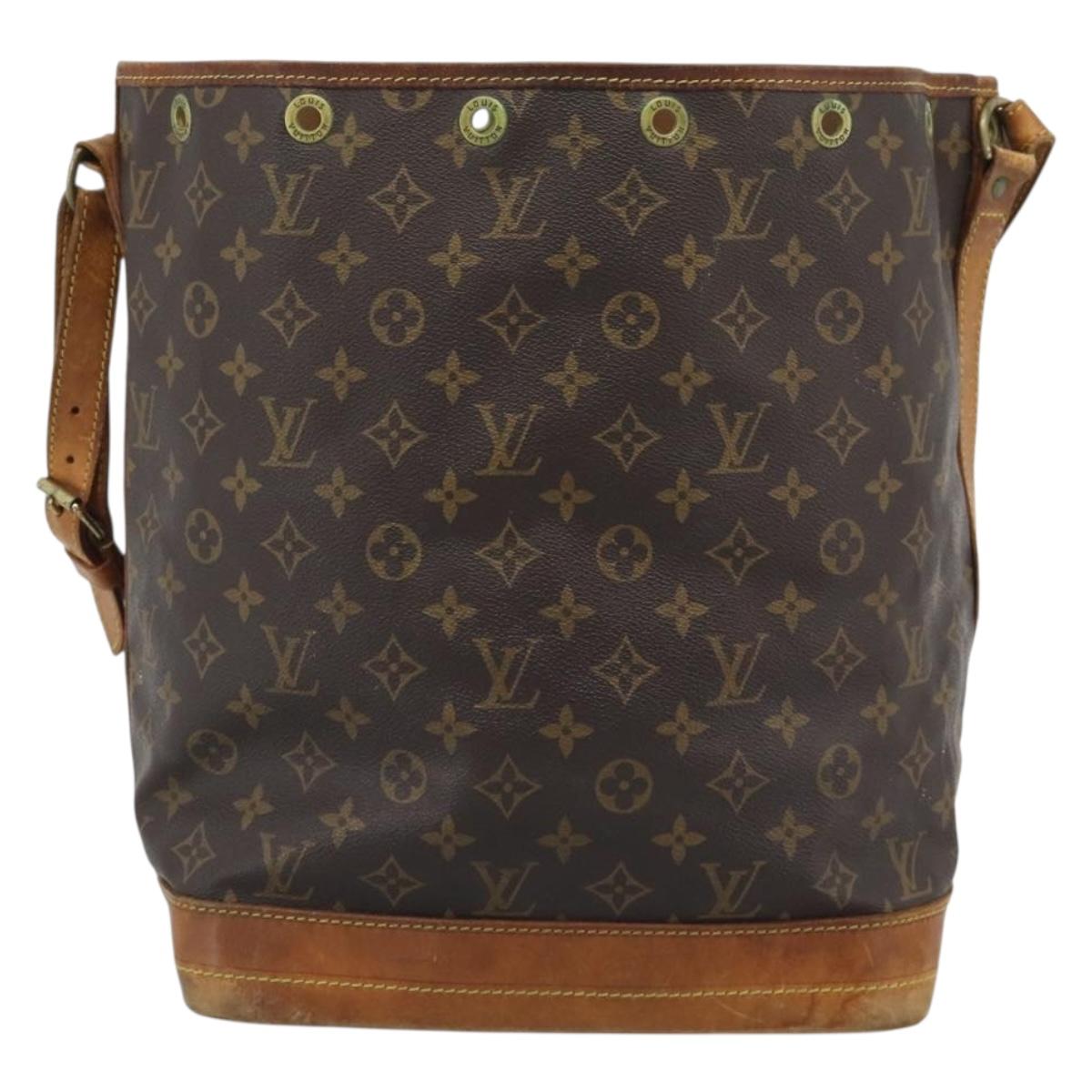 LOUIS VUITTON Monogram Petit Noe Shoulder Bag M42226 LV Auth bs36702
