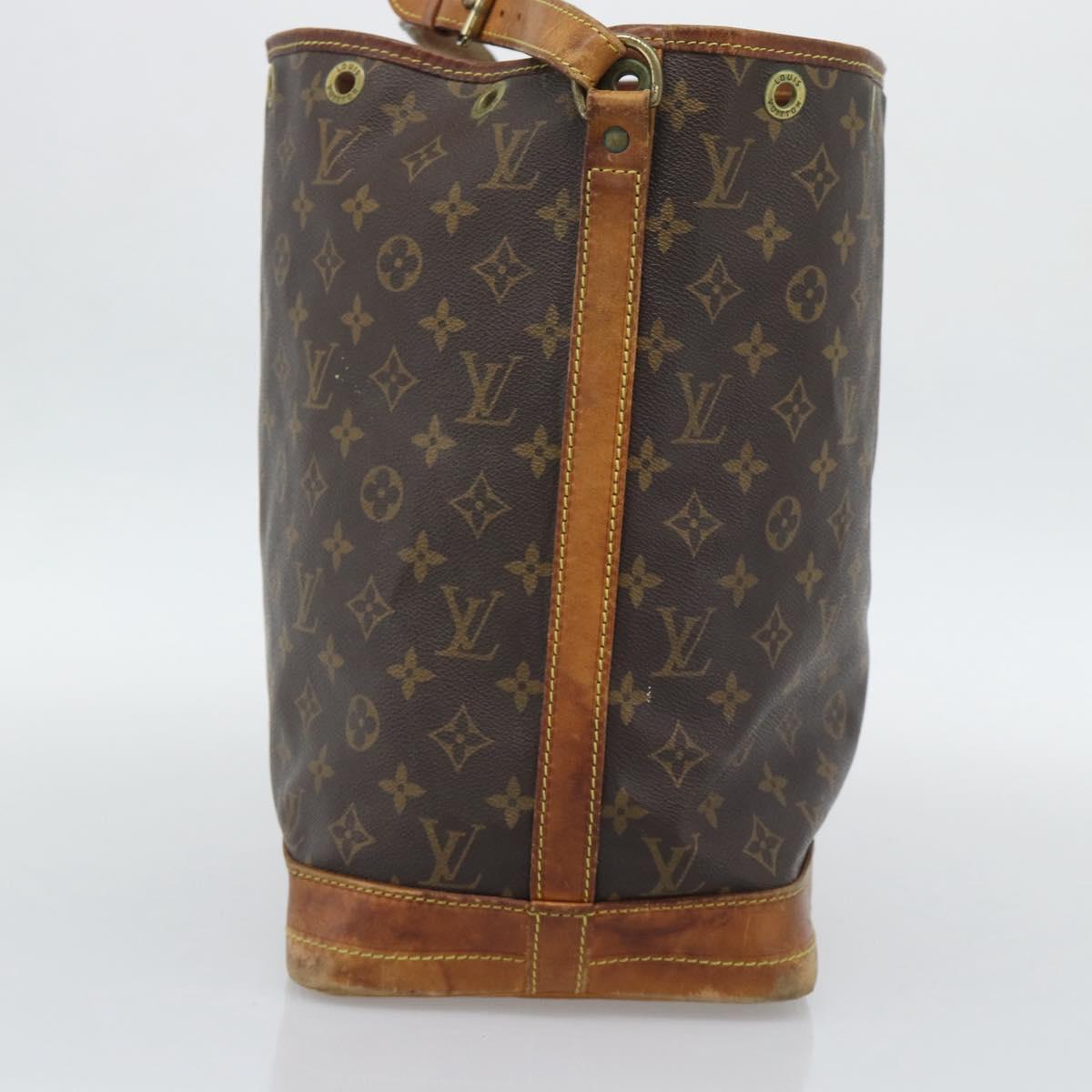LOUIS VUITTON Monogram Petit Noe Shoulder Bag M42226 LV Auth bs36702