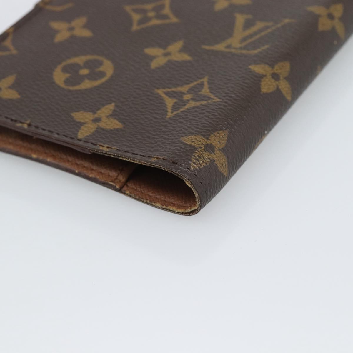 LOUIS VUITTON Monogram Agenda PM Day Planner Cover R20005 LV Auth bs36705