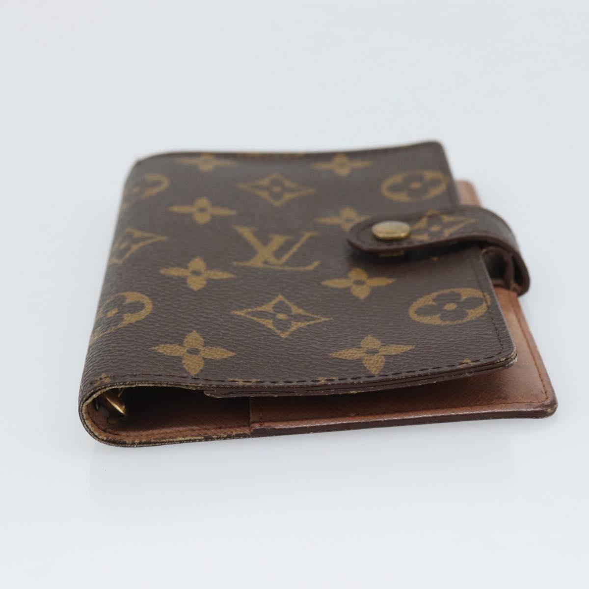 LOUIS VUITTON Monogram Agenda PM Day Planner Cover R20005 LV Auth bs36705