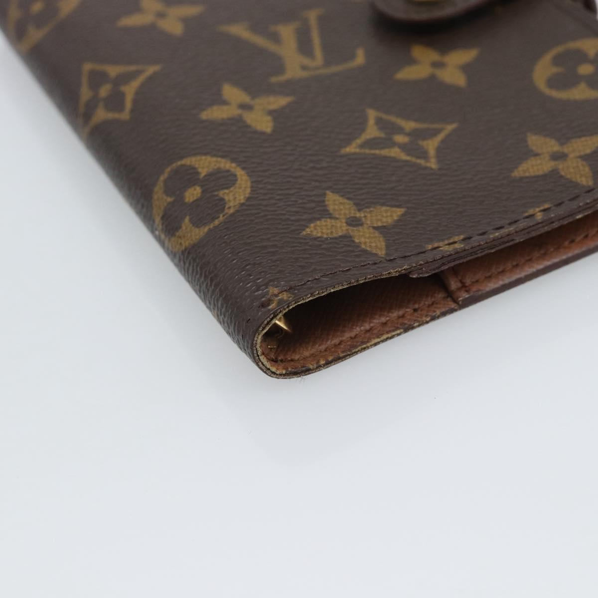 LOUIS VUITTON Monogram Agenda PM Day Planner Cover R20005 LV Auth bs36705