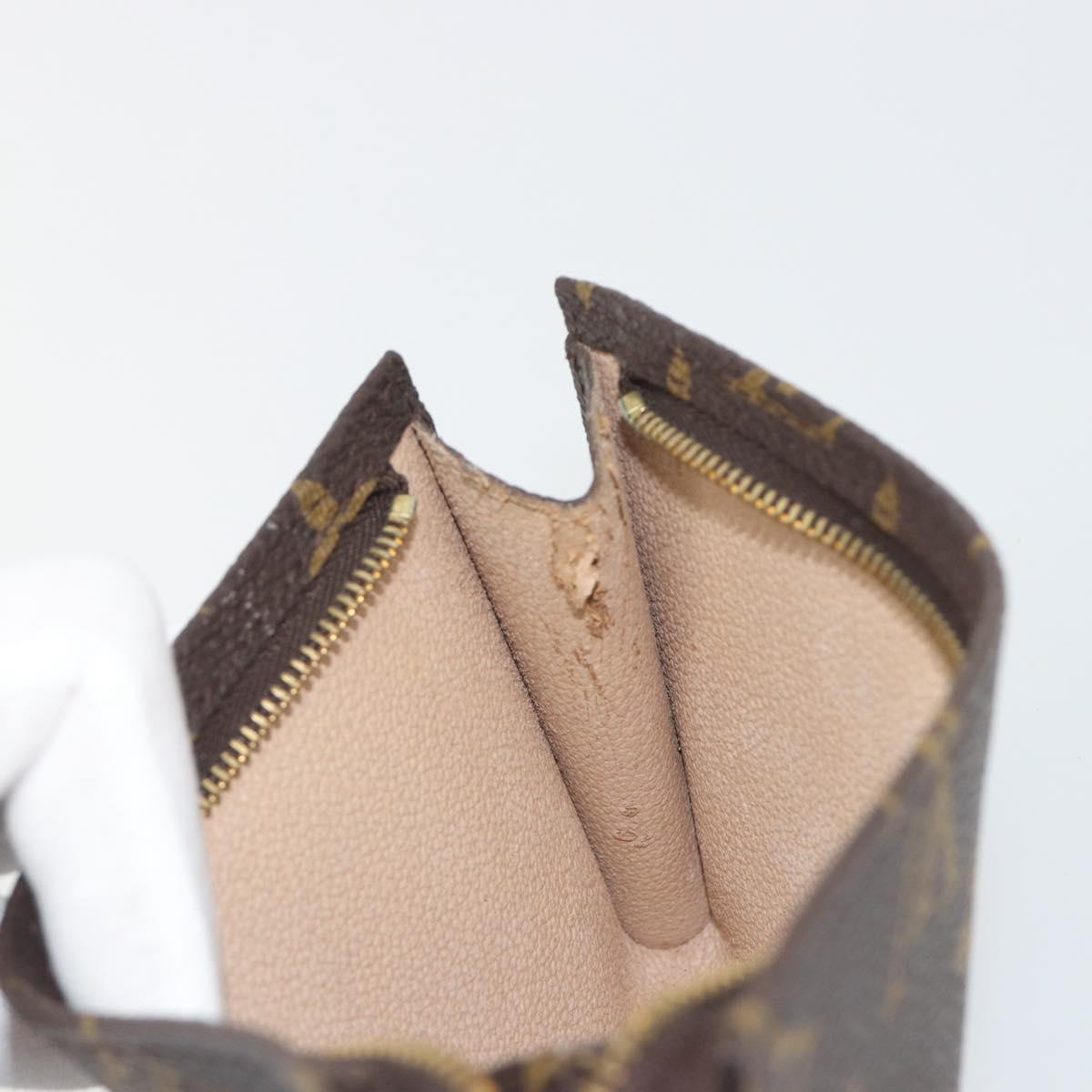 LOUIS VUITTON Monogram Bucket PM Accessory Pouch LV Auth bs36722