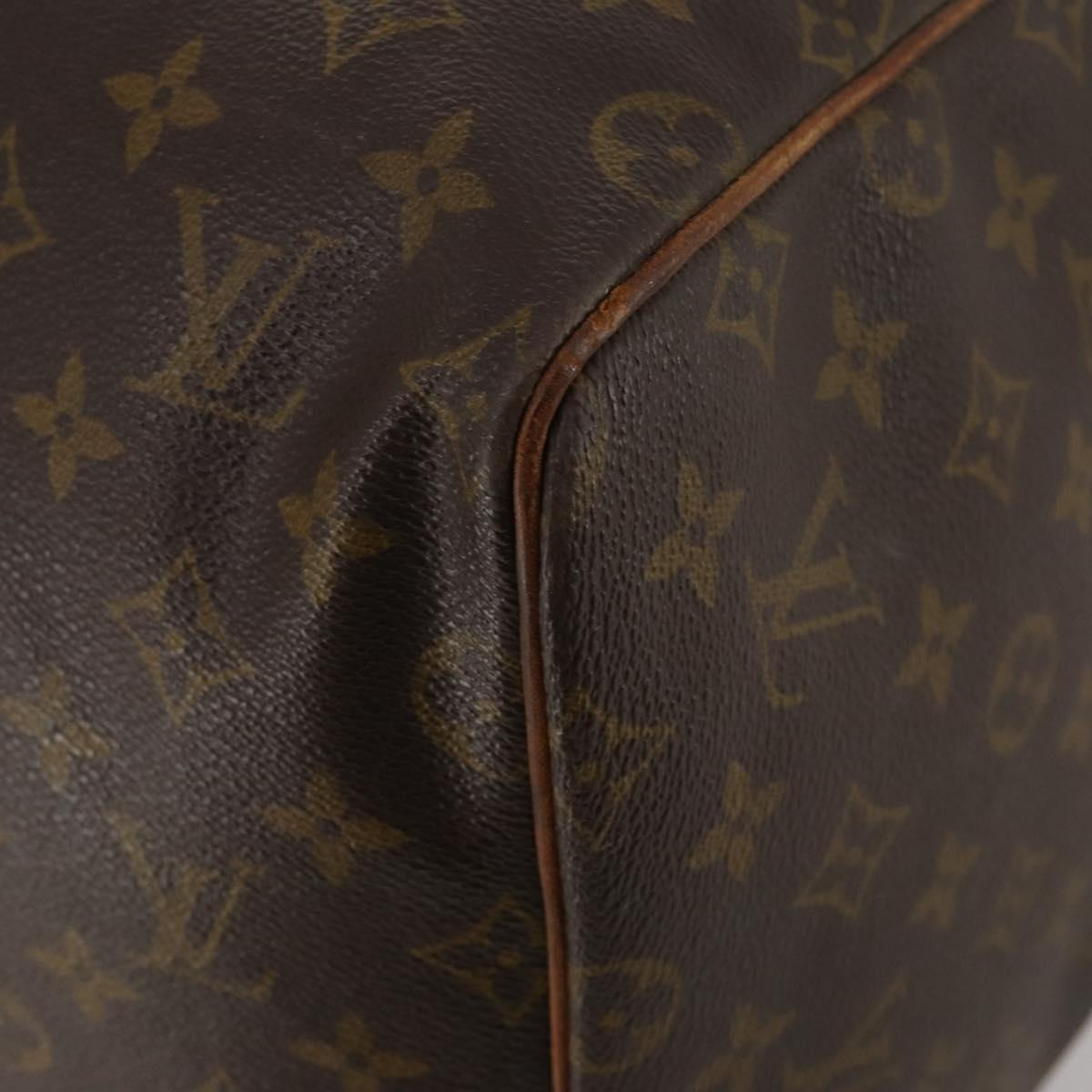 LOUIS VUITTON Monogram Keepall 55 Boston Bag M41424 LV Auth bs36758