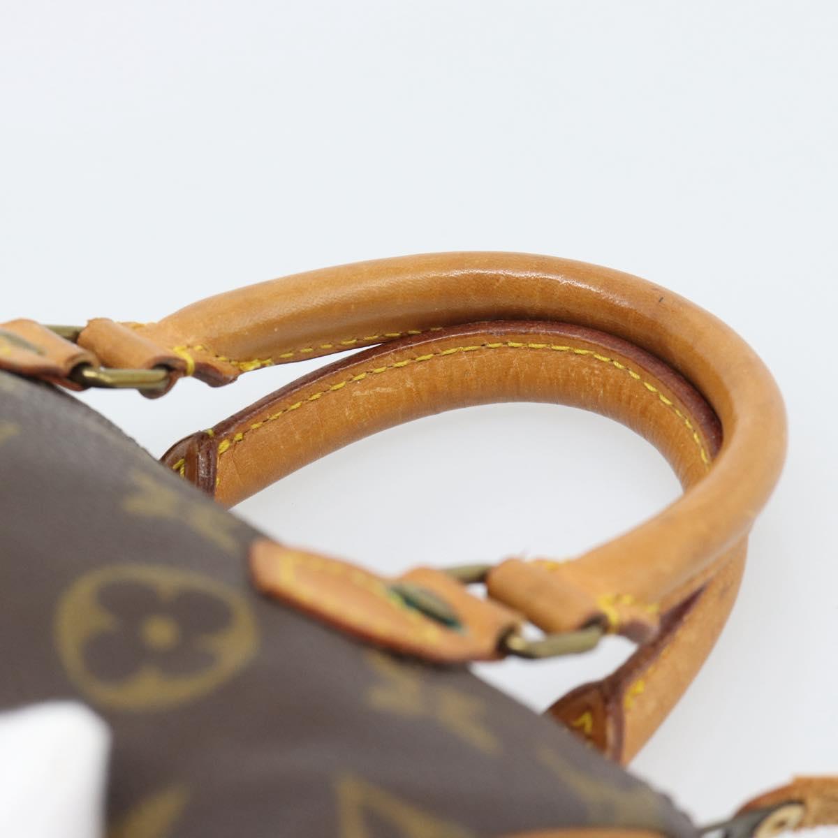 LOUIS VUITTON Monogram Mini Speedy Hand Bag M41534 LV Auth bs36762