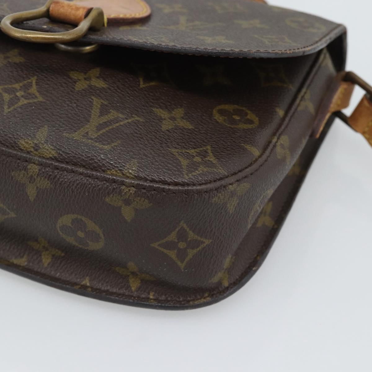 LOUIS VUITTON Monogram Saint Cloud MM Shoulder Bag M51243 LV Auth bs36764