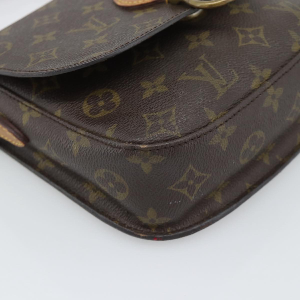 LOUIS VUITTON Monogram Saint Cloud MM Shoulder Bag M51243 LV Auth bs36764