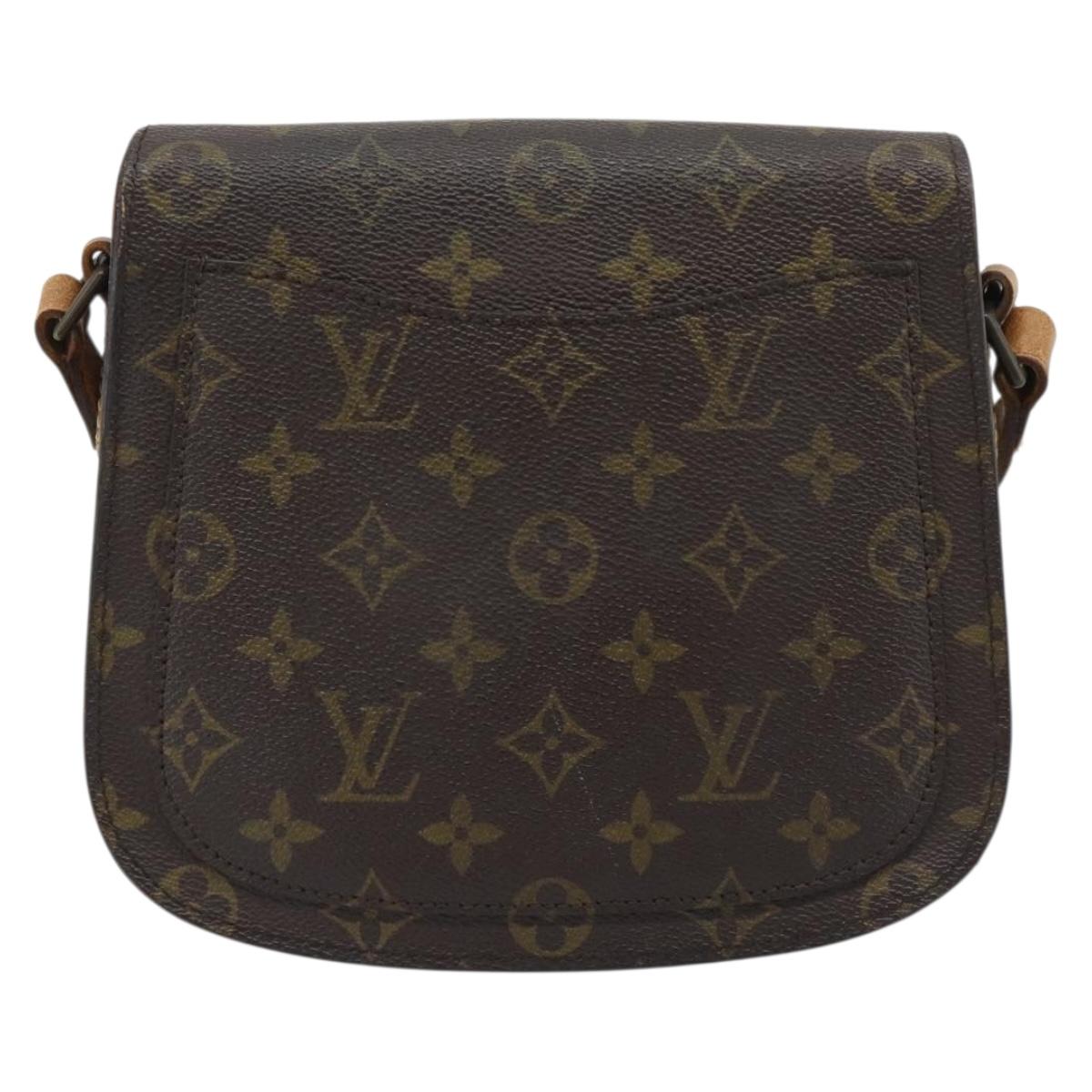 LOUIS VUITTON Monogram Saint Cloud MM Shoulder Bag M51243 LV Auth bs36764