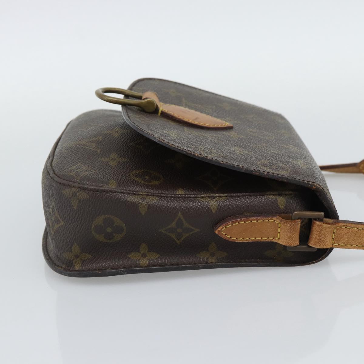 LOUIS VUITTON Monogram Saint Cloud MM Shoulder Bag M51243 LV Auth bs36764