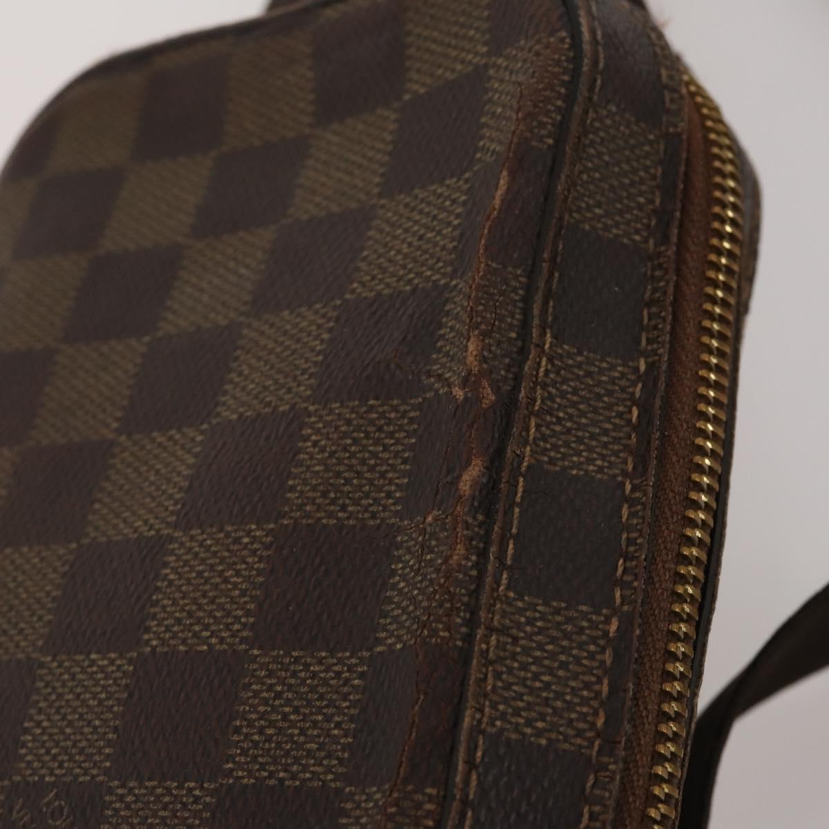 LOUIS VUITTON Damier Ebene Geronimos Shoulder Bag 2 Set N51994 LV Auth bs36785