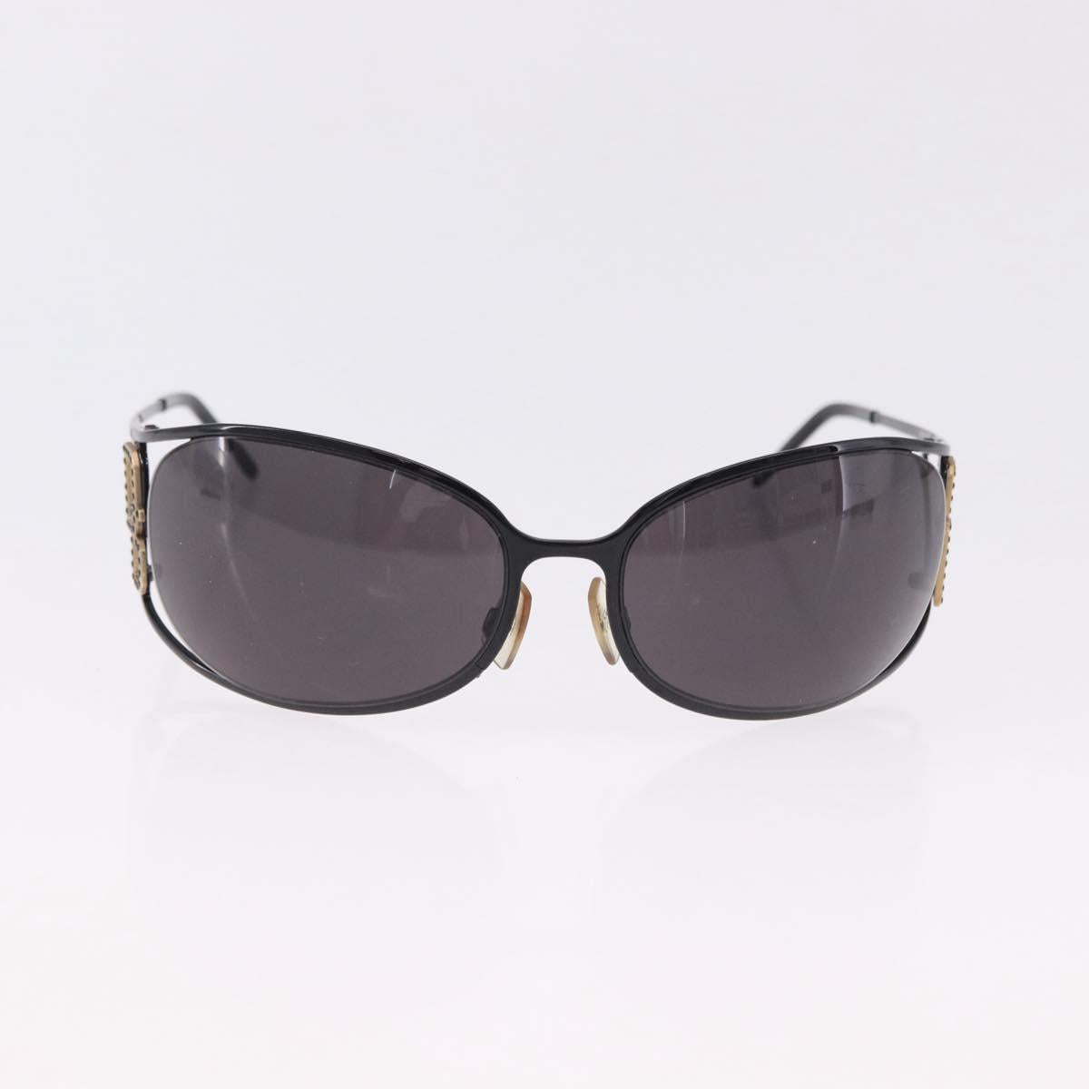 DOLCE&GABBANA PRADA Sunglasses Metal 2 Set Black Brown Auth bs36790