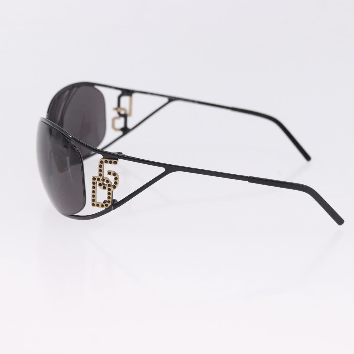 DOLCE&GABBANA PRADA Sunglasses Metal 2 Set Black Brown Auth bs36790