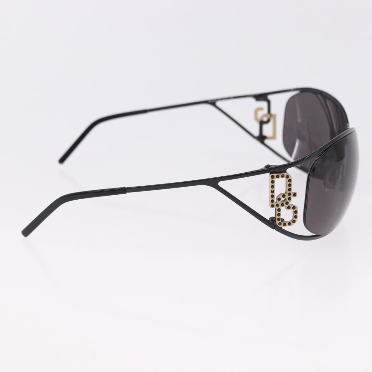 DOLCE&GABBANA PRADA Sunglasses Metal 2 Set Black Brown Auth bs36790