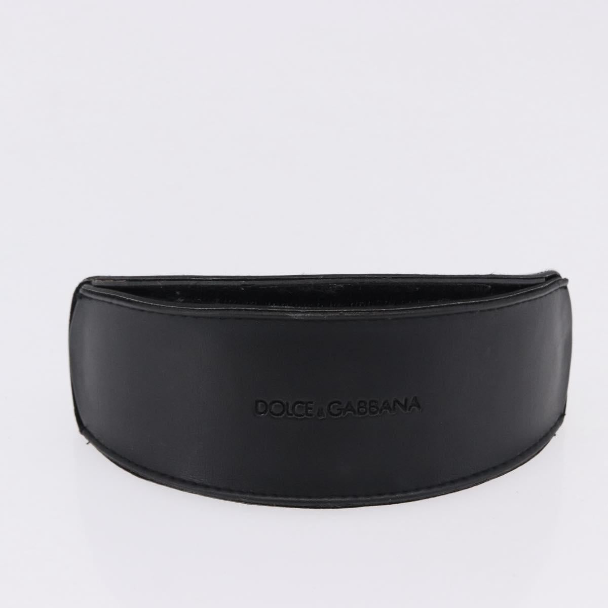 DOLCE&GABBANA PRADA Sunglasses Metal 2 Set Black Brown Auth bs36790