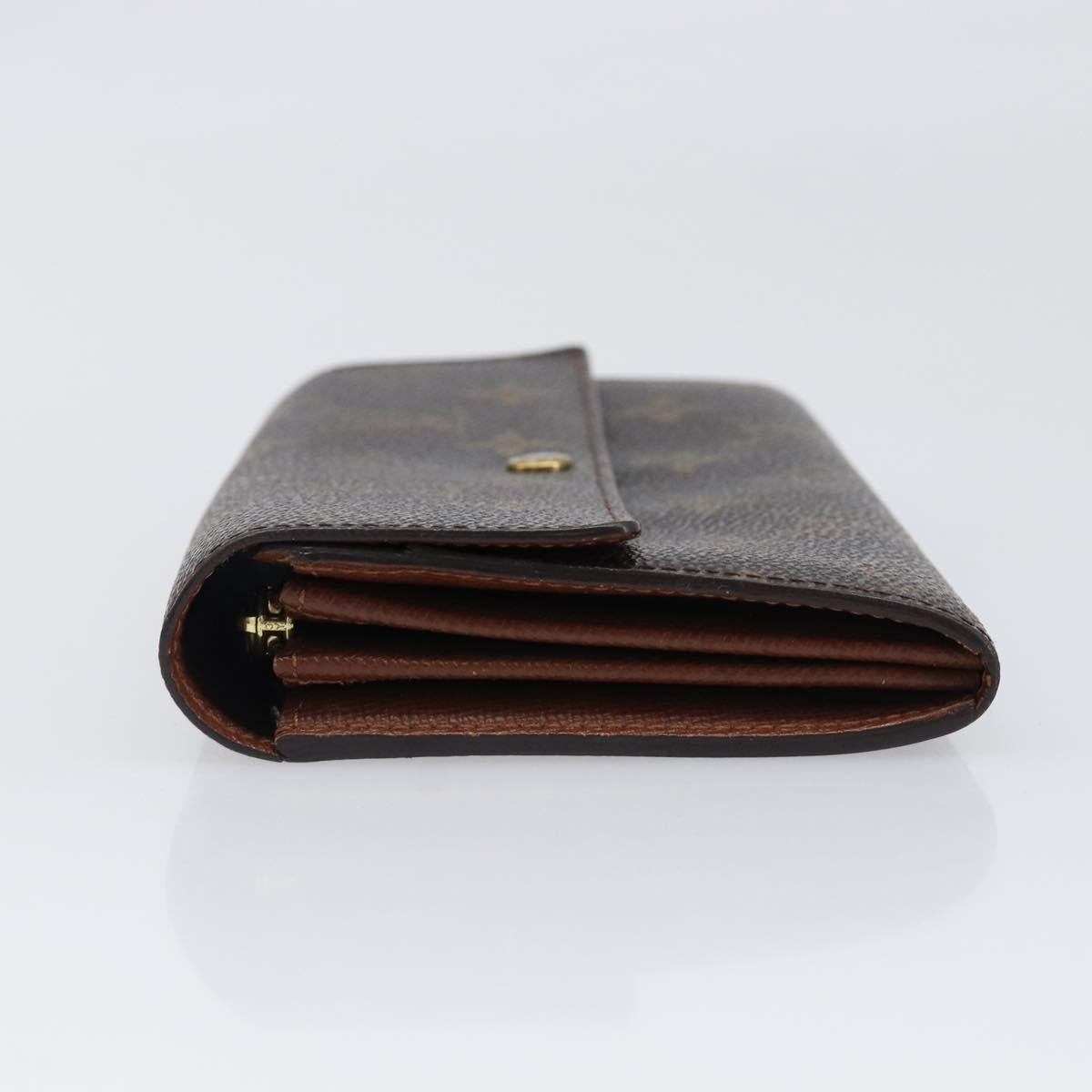 LOUIS VUITTON Monogram Portefeuille Sarah Long Wallet M61734 LV Auth bs36802