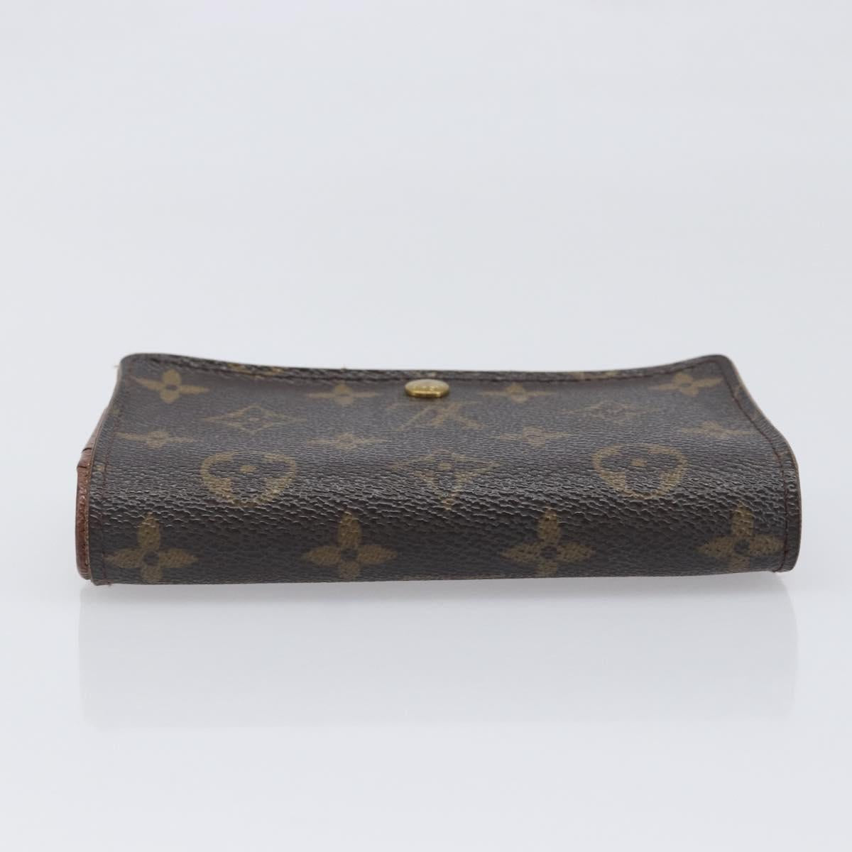 LOUIS VUITTON Monogram Portefeuille Tresol Wallet M61736 LV Auth bs36803