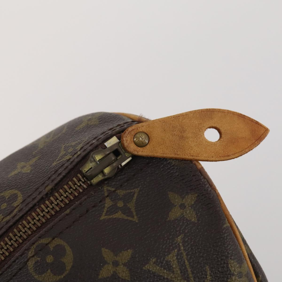 LOUIS VUITTON Monogram Keepall 45 Boston Bag M41428 LV Auth bs36804