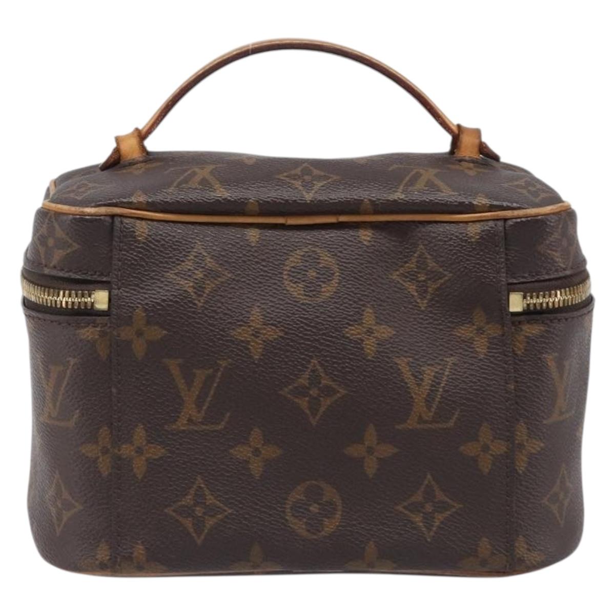 LOUIS VUITTON Monogram Nice Mini Hand Bag M44495 LV Auth bs36805
