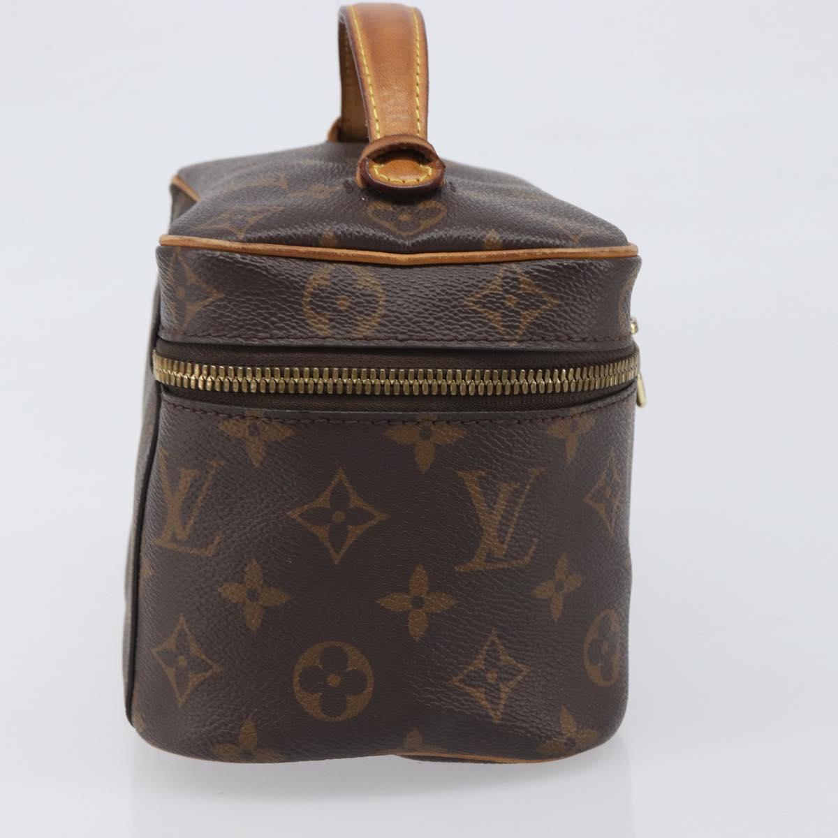 LOUIS VUITTON Monogram Nice Mini Hand Bag M44495 LV Auth bs36805